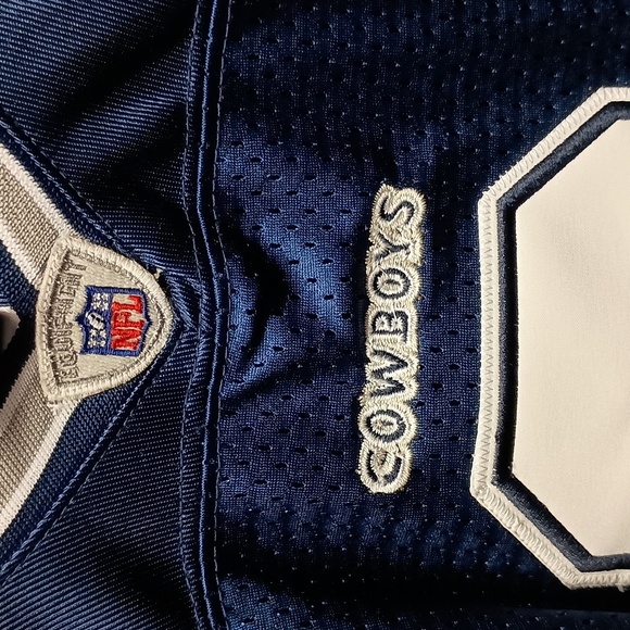 NFL Dallas Cowboys Tony Romo Embroidered Jersey - Blue - Youth XL - Picture 14 of 15
